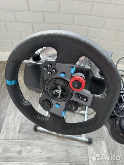 Игровой руль logitech g29 с кпп и педалями