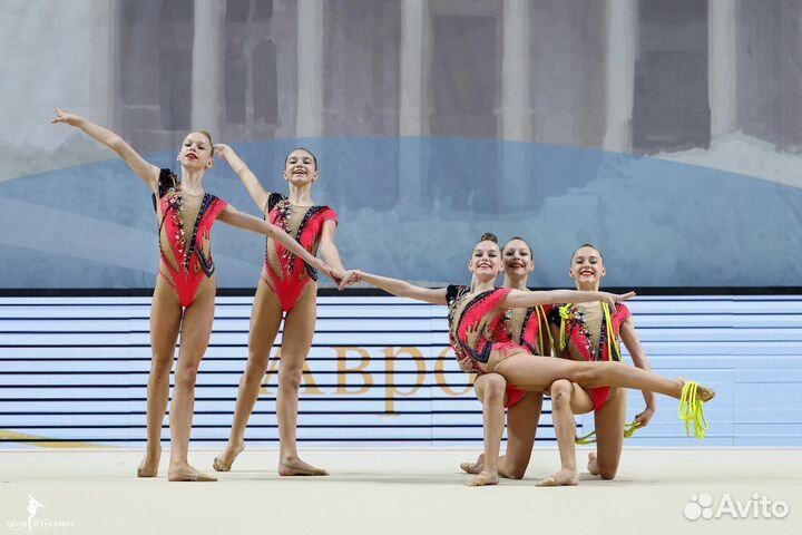 Групповые купальники для художественной гимнастики