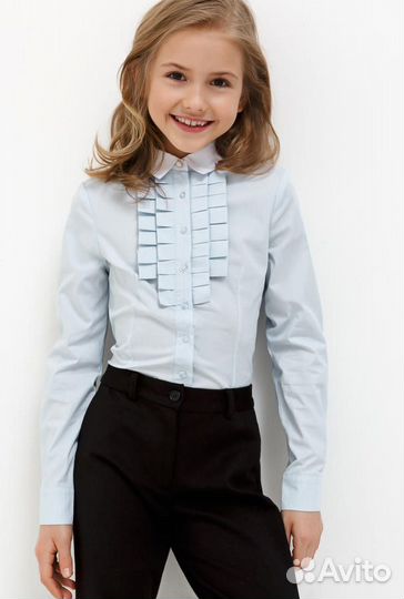 Блузка рубашка для девочки