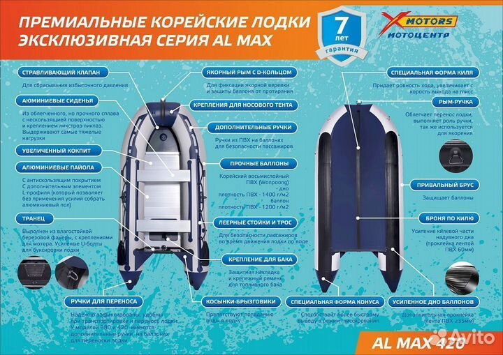 Лодка SMarine AL MAX 420