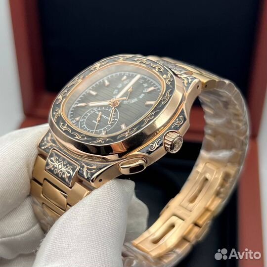 Часы Patek Philippe Nautilus Rose Gold