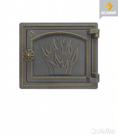 Дверка везувий печная дт-3 (бронза)