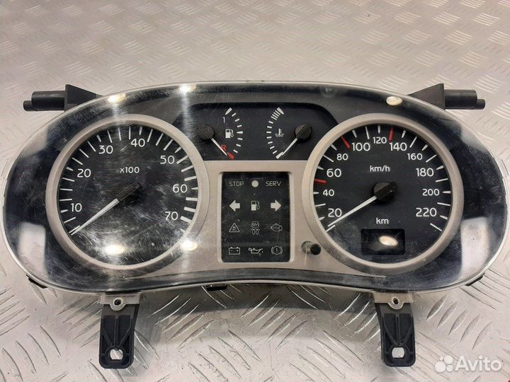 Панель приборная (щиток приборов), Renault Clio 2