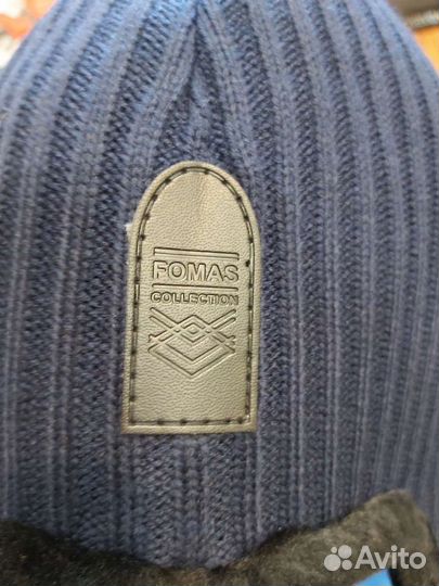 Шапка мужская вязанная