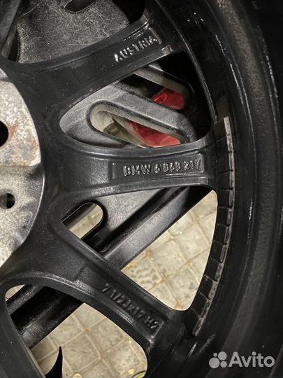 Зимние шипованные колеса на BMW 5 G30 17R 225/55