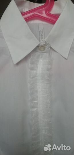 1) Блузки школа р.122,128. Новое и бу