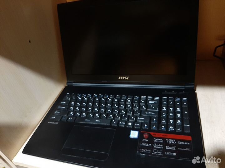 Мощный ноутбук MSI Intel Core i7 + GeForce GTX 950