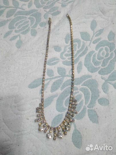 Колье ожерелье бижутерия, раритет