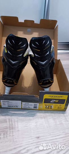 Коньки детские Bauer Supreme 2S размер 13D
