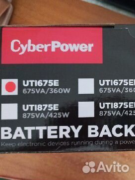 Источник бесперебойного питания CyberPower UTI675E