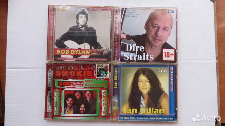 Музыка Rock MP3 на 2CD