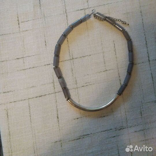 Колье из натурального камня