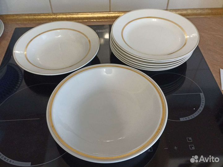 Посуда СССР Тарелки сервиза зик Конаково