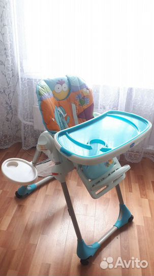 Стульчик для кормления Chicco polly Safari