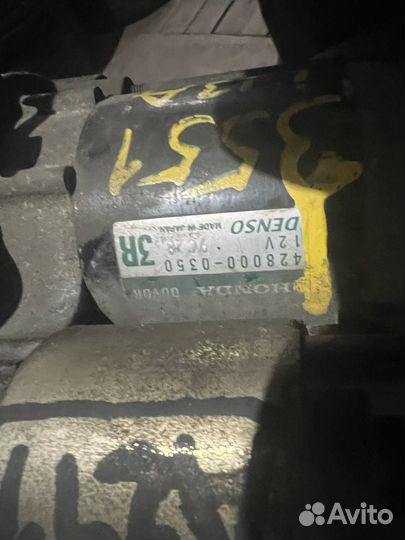 Продам стартер на хонда фит GD1