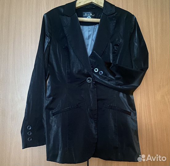 Пиджак нарядный с отливом. 46