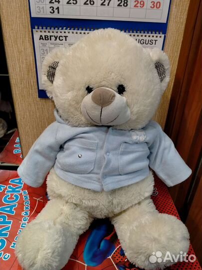 Мягкая игрушка медведь пакетом