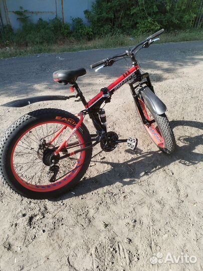 Велосипед взрослый на широких колесах