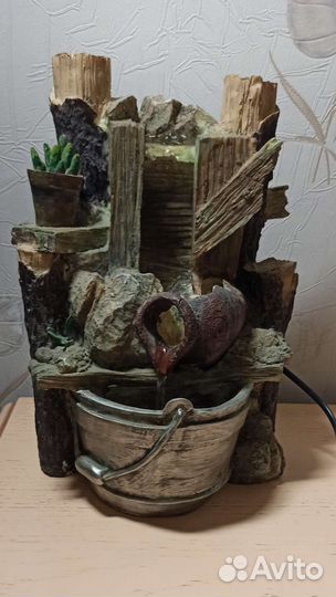 Декоративный настольный фонтан - водопад