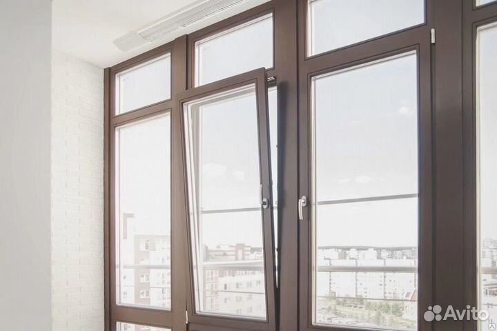 Окна от завода пластиковые алюминиевые двери