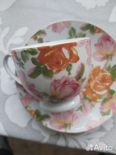 Чайные кофейные наборы золото24карата