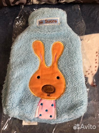 Грелка в плюшевом чехле