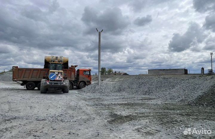 Чернозем щебень