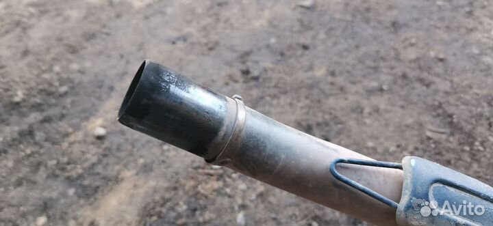 Колено глушителя выпускное Suzuki djebel 250xc