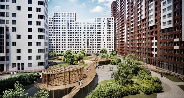 2-к. квартира, 63,6 м², 9/22 эт.