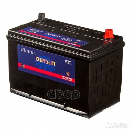 Аккумулятор oursun JIS MF 125D31R MF125D31R oursun