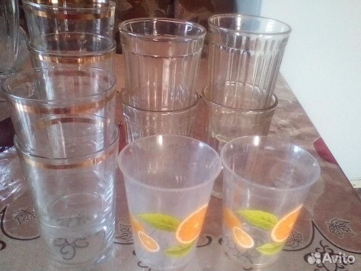 Стаканы граненые СССР