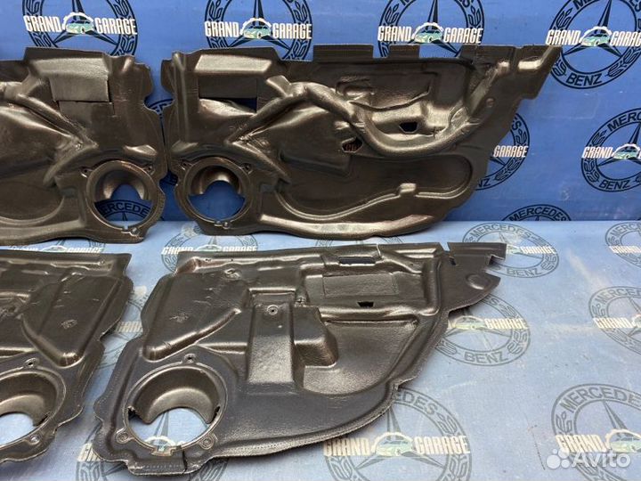 Шумоизоляция дверей комплект Mercedes-Benz C-Class