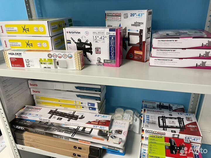 Поворотный выдвижной кронштейн 17-43’’