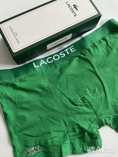 Трусы мужские боксеры lacoste