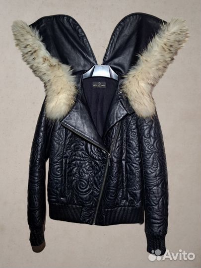 Кожаная куртка One By One Оригинал