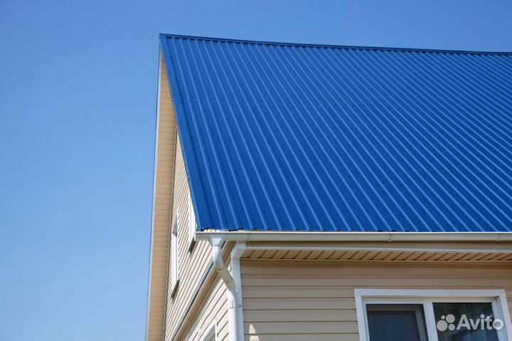 Профнастил С8 синий