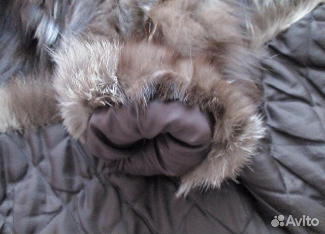 Шуба из чернобурки