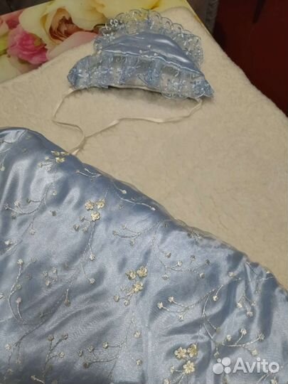 Конверт на выписку для мальчика зимний