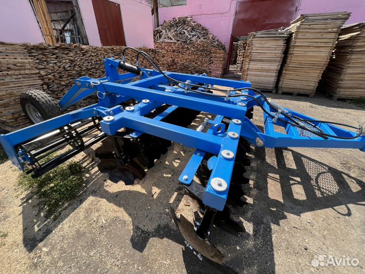 Борона дисковая полуприцепная двухрядная