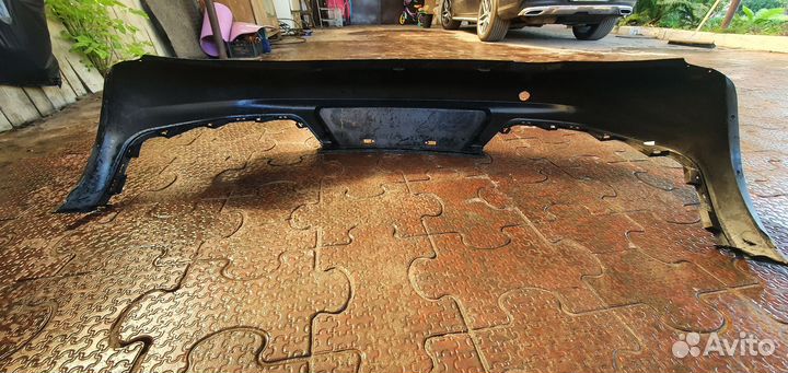 Юбка заднего бампера kia sportage