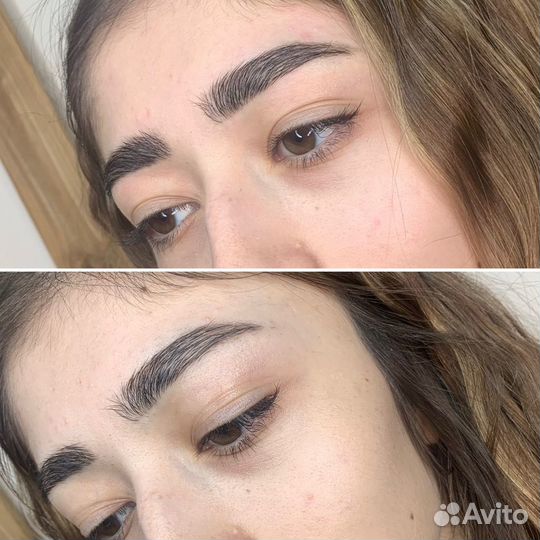 Коррекция бровей