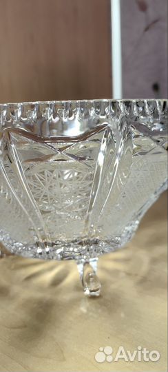 Хрустальная ваза Богемия