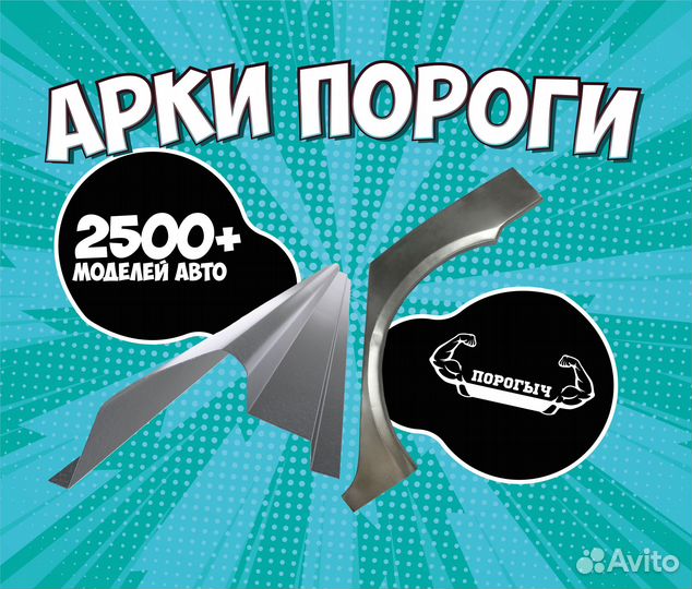 Пороги и арки Ford Focus 1 Москва