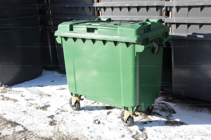 Мусорный Пластиковый Бак 660л C5321