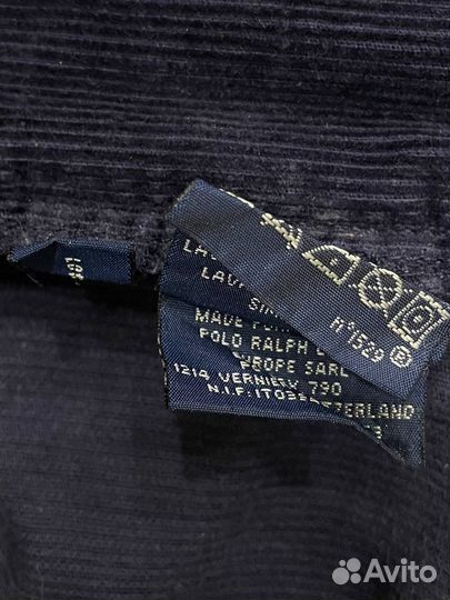 Вельветовые штаны ralph Lauren оригинал