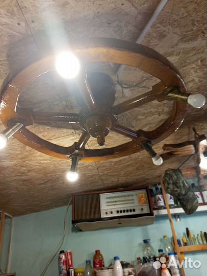 Люстра самодельная