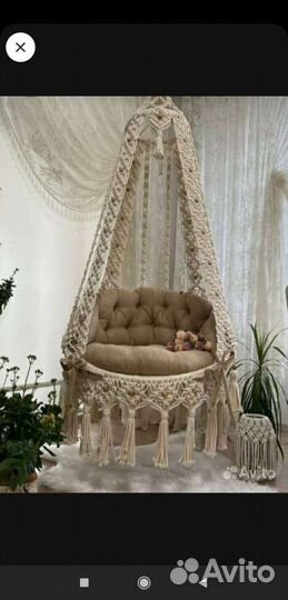 Качели макраме