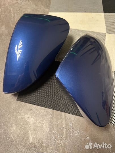 Накладка на зеркало skida kodiaq левая