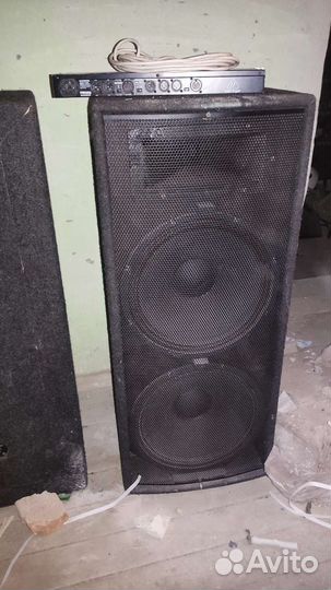 Концертные колонки по 600 watt