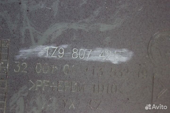 Бампер задний liftback - Skoda Octavia II A5